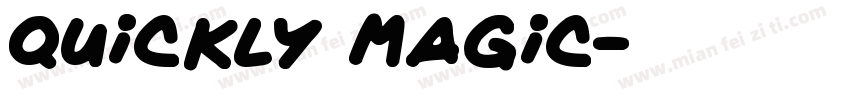 Quickly Magic字体转换